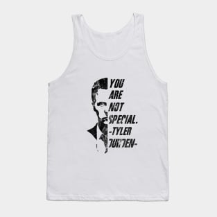 Durden - you are not special Tank Top